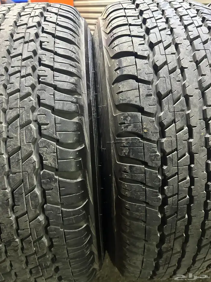 كفرات دنلوب وكاله مع جنوط جكسار وكاله مقاس 17 جيب 7