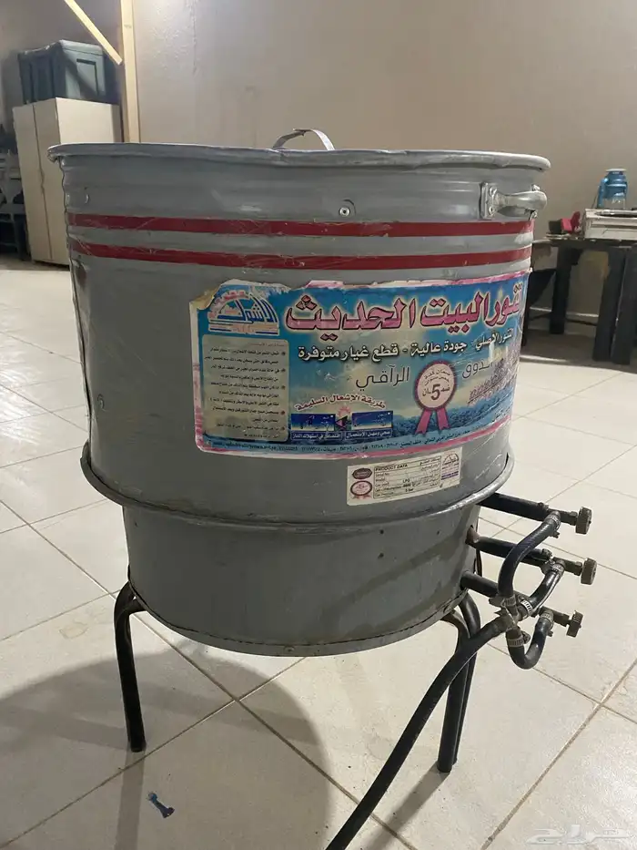 تنور صناعه يمني مع شوايه 1