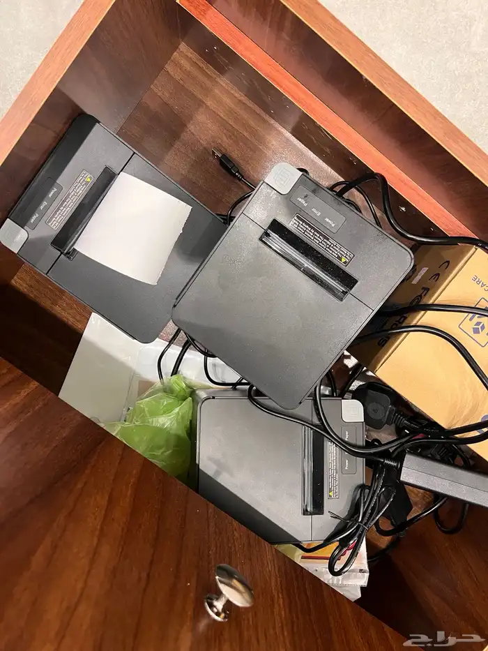 للبيع جهاز كاشير مع كامل اغراضه جديد 2