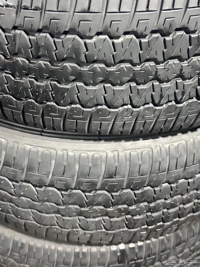 طقم كفرات مستعمل 265 55 19 4