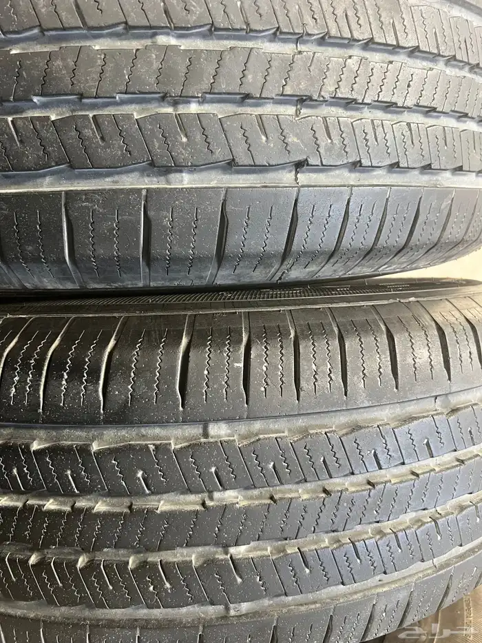 طقم كفرات تايلندي مقاس 265.70.17تيلندي تاريخ 2024 2