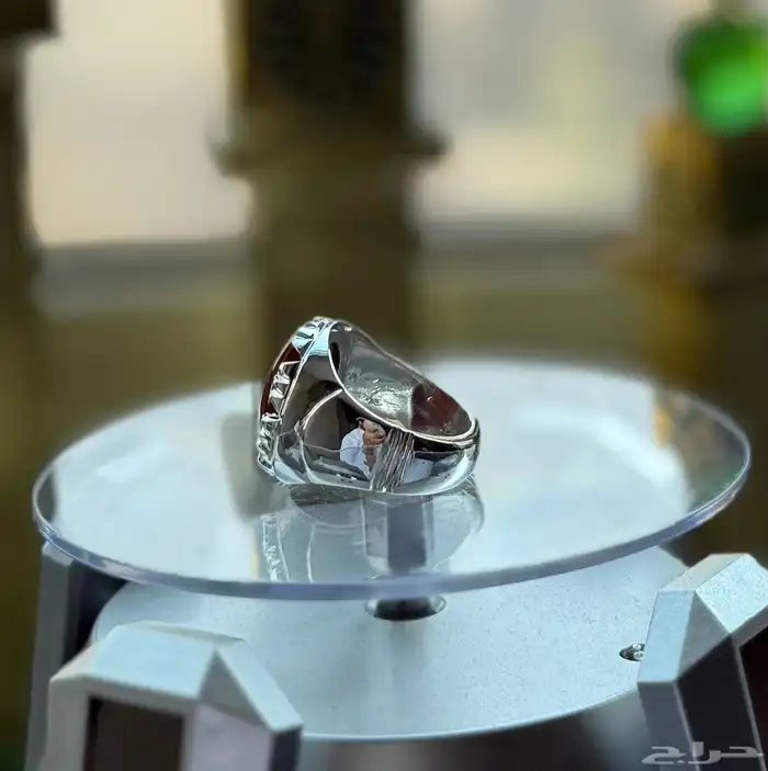 خاتم عقيق يماني كبدي بصياغة محلية راقية-199 ريال فقط 5