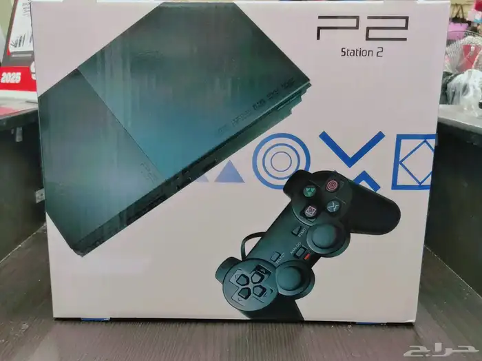 بلاستيشن سوني2 مجدد مع 100لعبة محملة باليوسبي مع الكرتون وكا 4