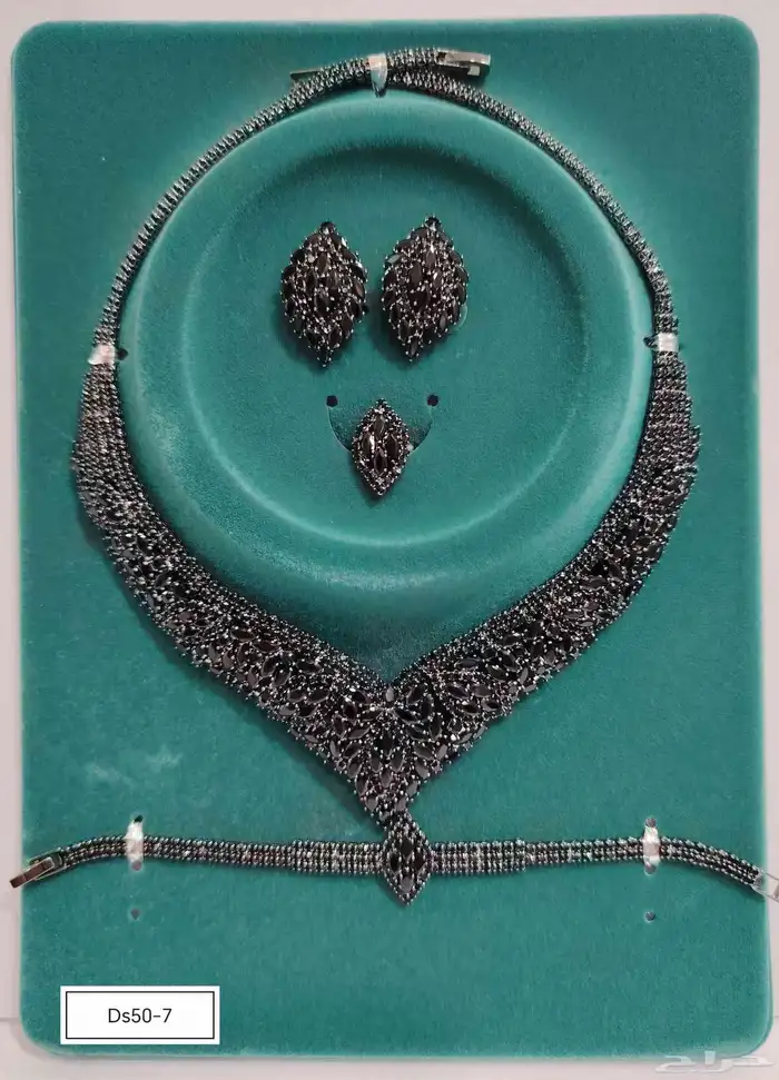 أطقم زركون أسود فاخرة بتصاميم عصرية ولمسة راقية  مثالية ه 15