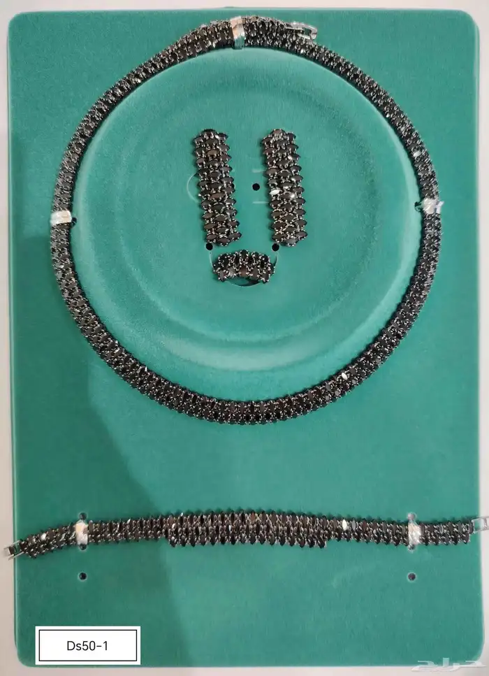 أطقم زركون أسود فاخرة بتصاميم عصرية ولمسة راقية  مثالية ه 8