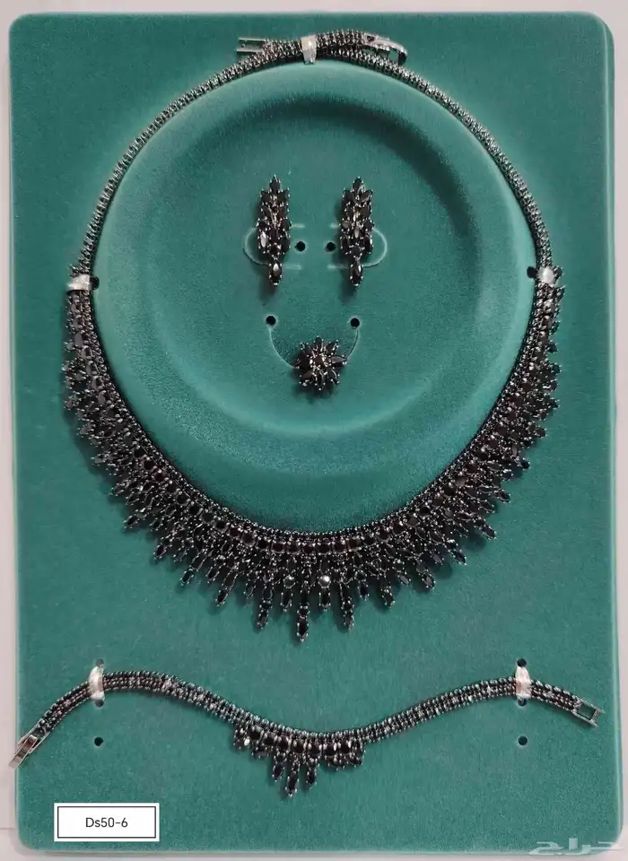 أطقم زركون أسود فاخرة بتصاميم عصرية ولمسة راقية  مثالية ه 3