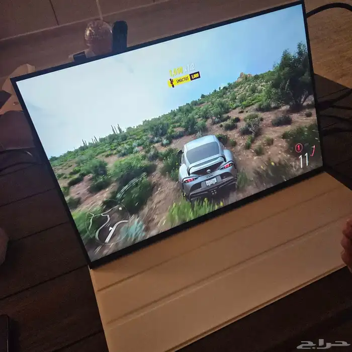 شاشة العاب متنقله مقاس 18 بدقة 2.5k وسرعة 144hz وتحديث 3ms 0