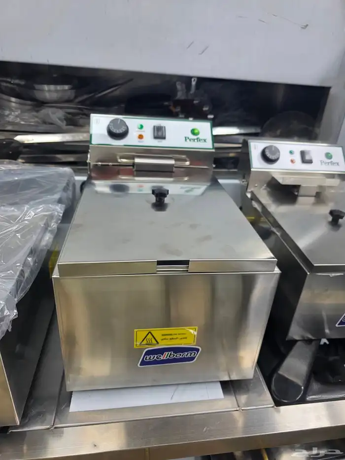 قلاية بطاطس كهرباء حوض وحوضين جريل كي آر عجانة حلزوني 5