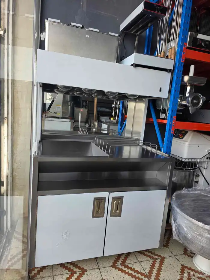 قلاية بطاطس كهرباء حوض وحوضين جريل كي آر عجانة حلزوني 41