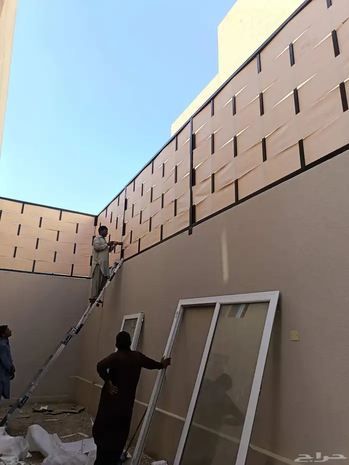 حداد مظلات لكسان قماش سواتر 8