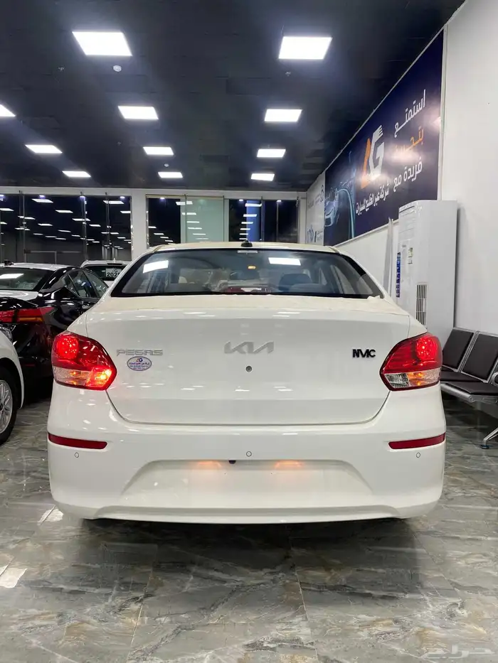 كيا بيجاس GLS فل فتحة سقف شاشة كاميرا 2026 ابيض 8