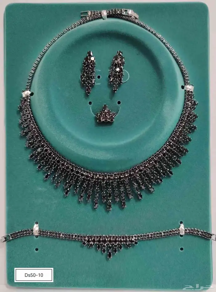 أطقم زركون أسود فاخرة بتصاميم عصرية ولمسة راقية  مثالية ه 2