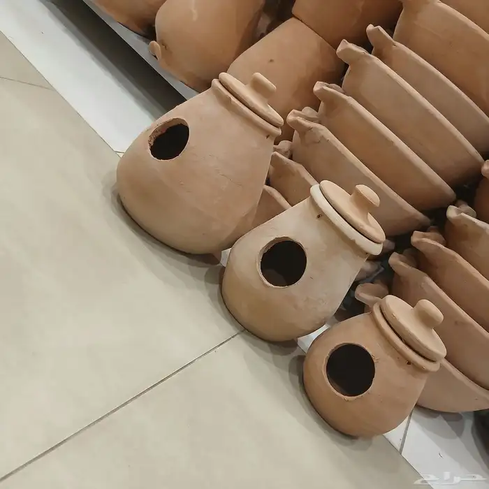 كسات فخار جميع المقسات ولاحجام مؤسسةخيمه وفخار للوزم الرحلات 1