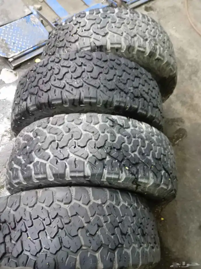 كفرات نص حجري ودي واي مستخدم نظيف مقاس 17 70 285 0