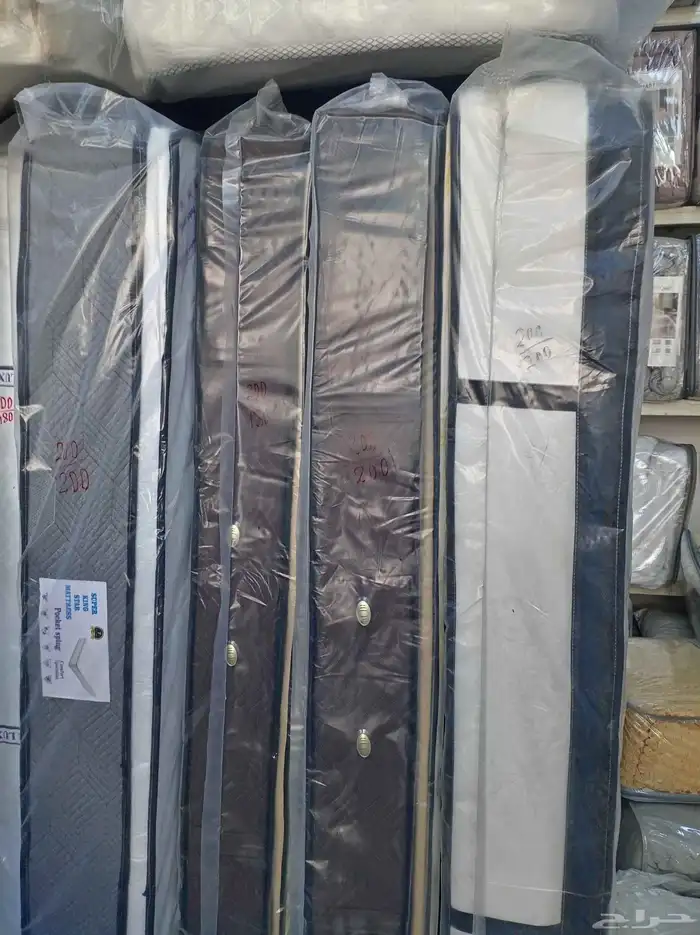 سراير خشب سرير حديد دورين بطانيات مراتب جمله 4