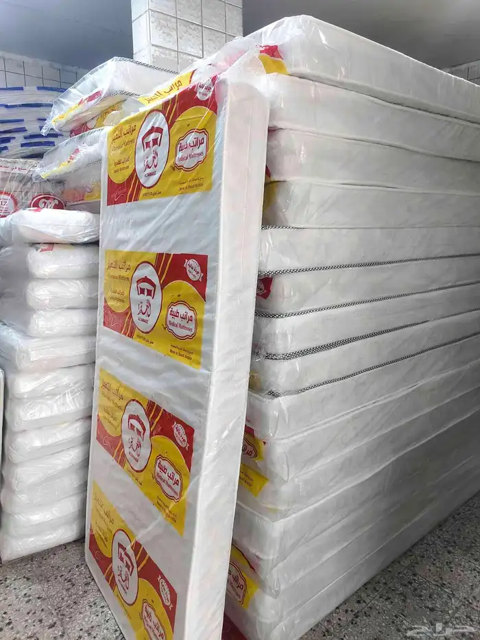 سرير حديد سرير بوكس دولاب ملابس مفارش بطانية مراتب الرياض 8