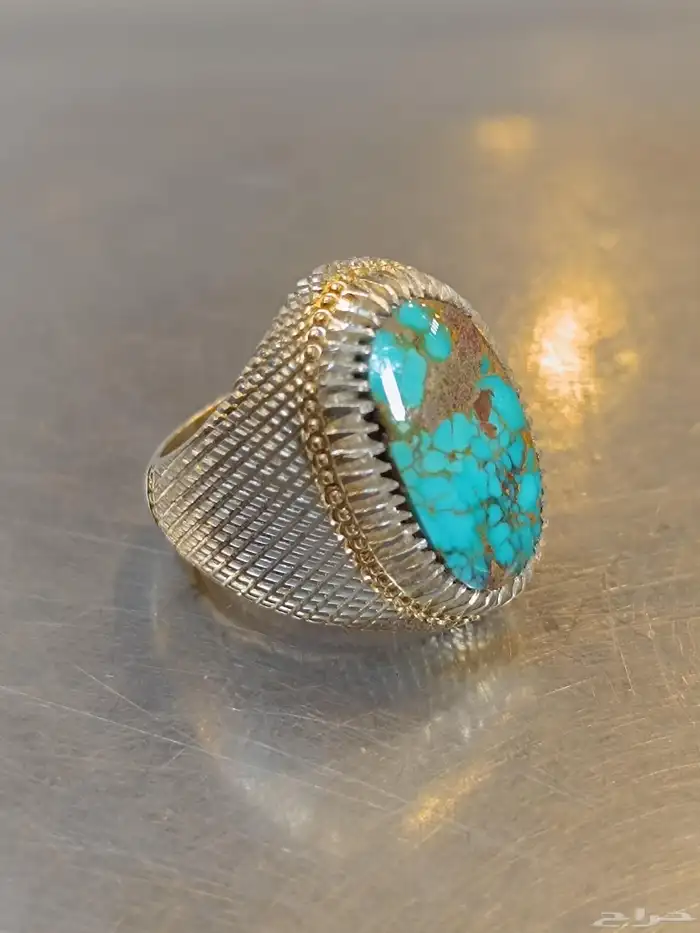 خاتم فيروز نيشابوري شبكي 1