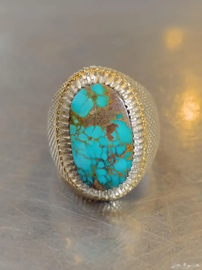 خاتم فيروز نيشابوري شبكي 0