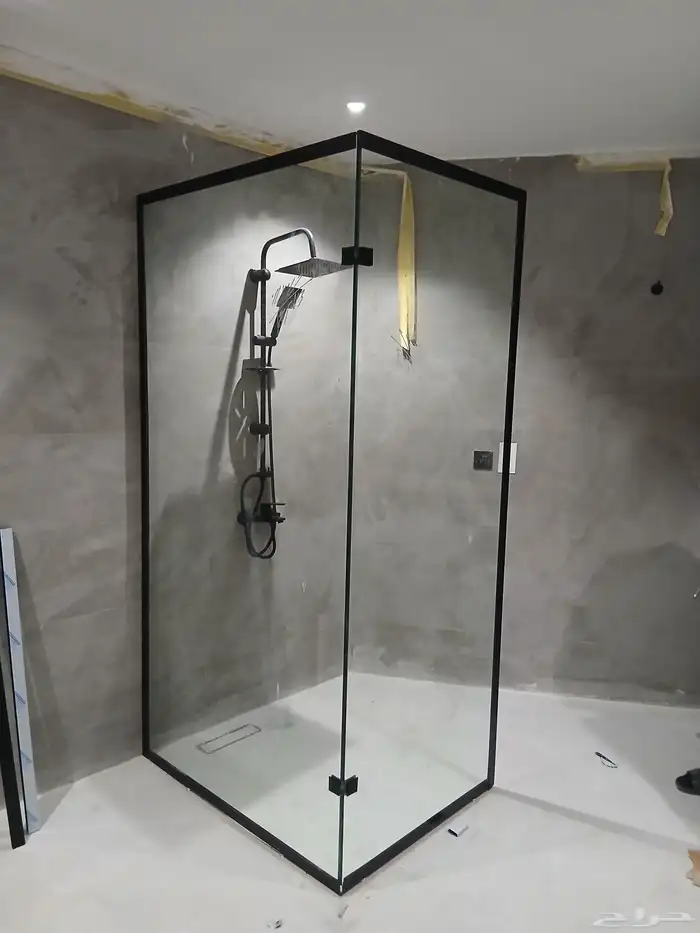 شاور زجاج فاصل شاور حاجز 3