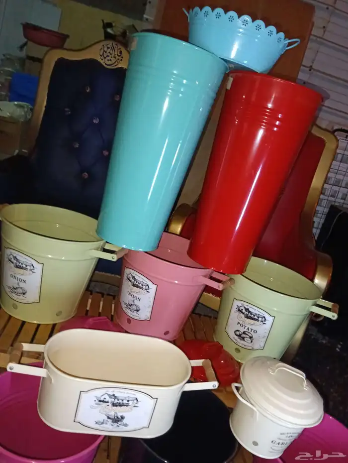 فازات لزراعة النباتات والورود بالمنزل او بالحديقة 12