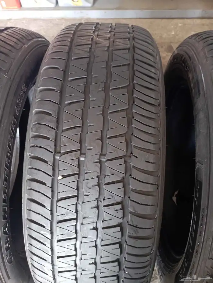 طقم كفرات دنلوب ياباني265 55 20 6