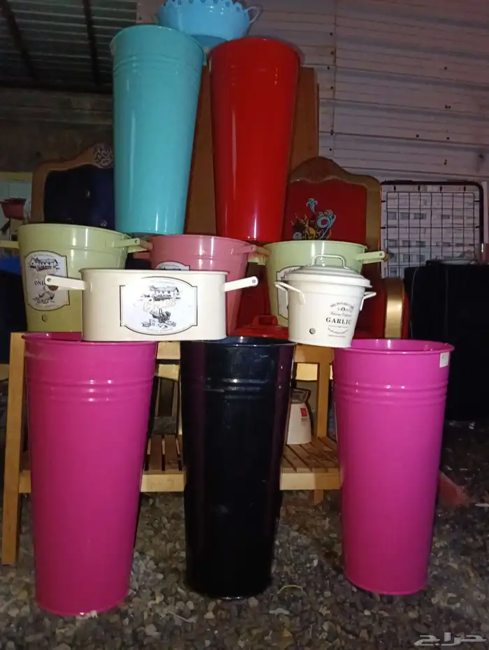 فازات لزراعة النباتات والورود بالمنزل او بالحديقة 13