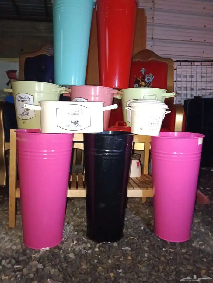 فازات لزراعة النباتات والورود بالمنزل او بالحديقة 4