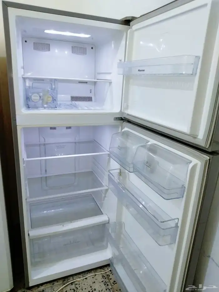 ثلاجه كسر زيرو .. ماركة هيسينس 16 قدم كهرباء 60 50 1