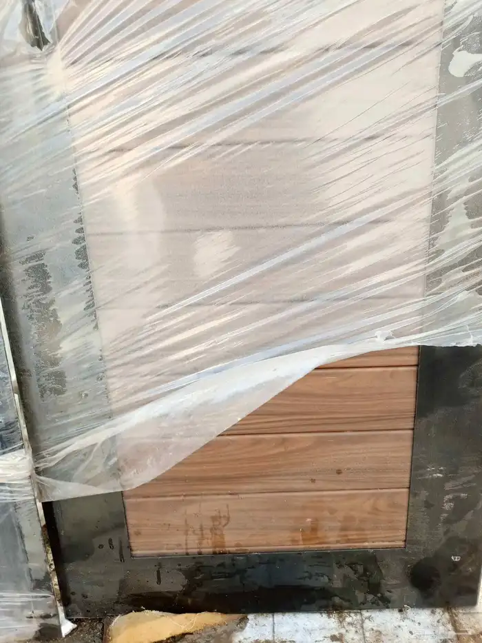 باب جديد بدون حلق للبيع مستعجل متر في مترين 2
