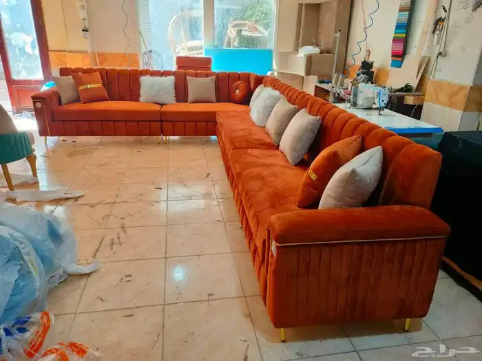 ابو يوسف لتفصيل الكنب والستائر وجميع انوع التجديد والصيانه 4