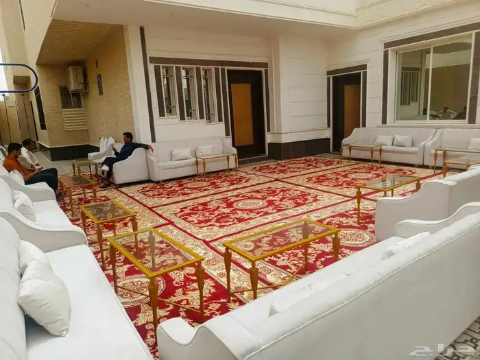 تاجير كراسي وطاولات وفرشات وجلسات شعبيه وجلسات مغربيه 7