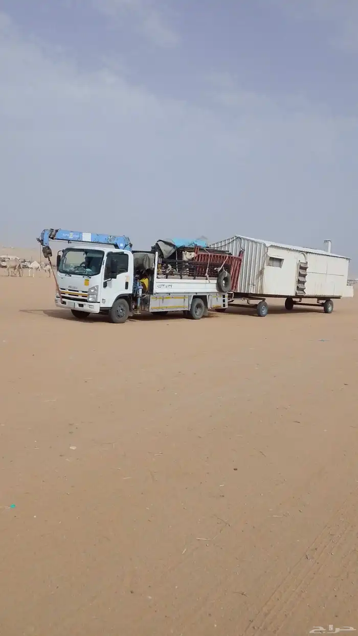 دينا ونش هيدروليك لنقل الإبل مزاد السعيره للقصيم 0