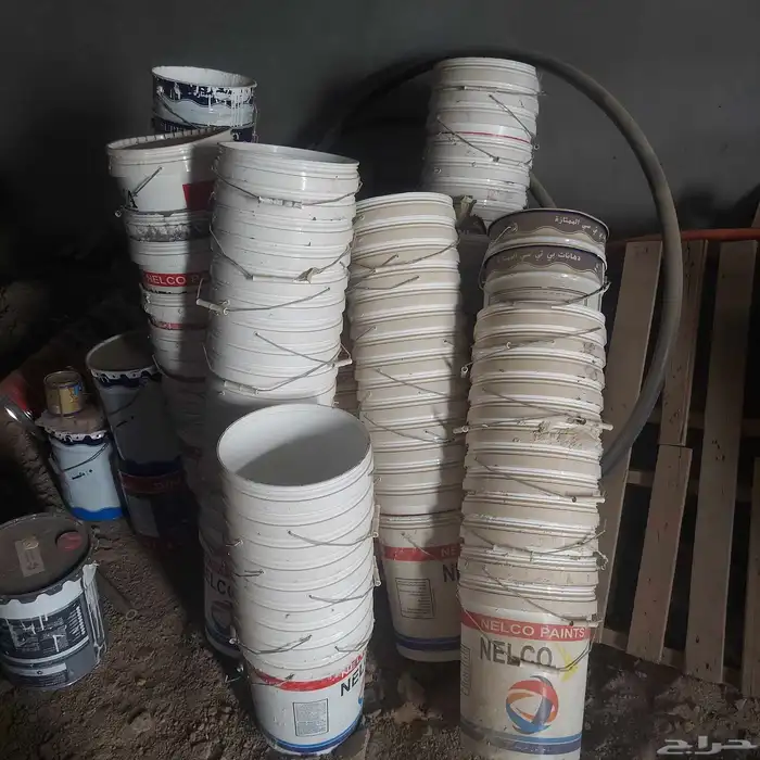 سطول بويه نظيفه العدد فوق الميه 0