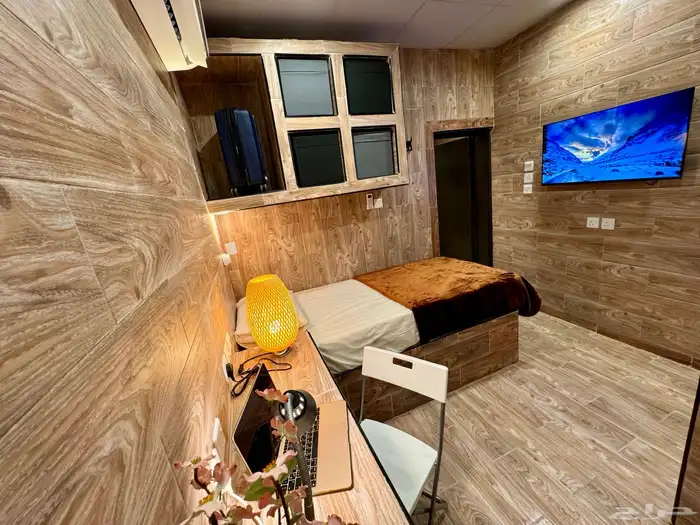 غرف مؤثثة للايجار حي الزهراء جدة 7