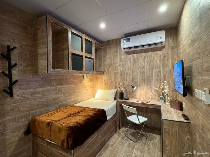 غرف مؤثثة للايجار حي الزهراء جدة 6