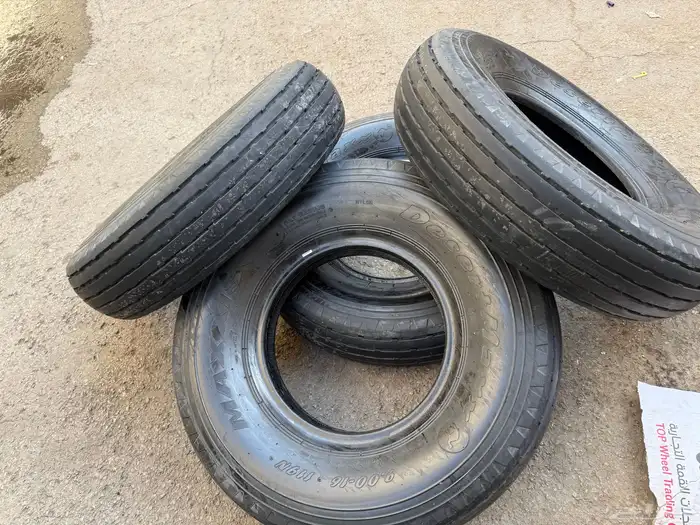 اربعه كفرات بوالين مكسس فتنامي شبه الجديد مقاس 16-900 19