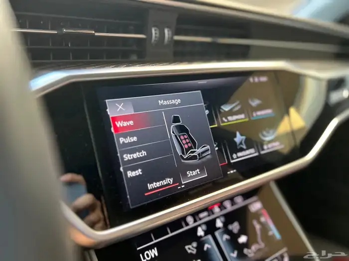 Audi A7 S-Line 2023 على الضمان بلاك اديشن 16