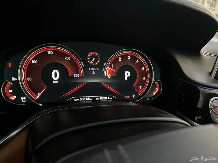 بي ام دبليو ( 750 li ) الموديل 2016 فل مخزن شبه جديد 49