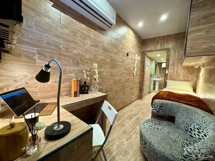 غرف مؤثثة للايجار حي الزهراء جدة 13