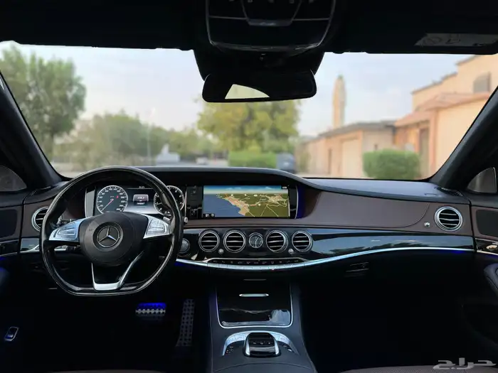 مرسيدس S400 مراتب طيارة جفالي قمة النظافة 27