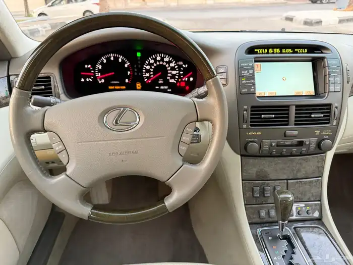 لكزس ال اس ( 430 ) موديل 2003 نظيف 74