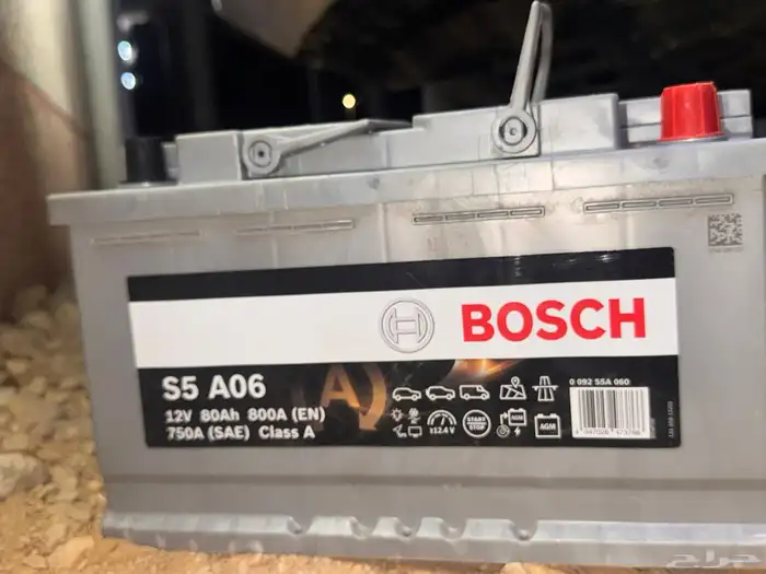 بطارية بوش 12 فولت 80 أمبير 1