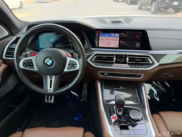 بي ام دبليو X5 M كومبتشن 2021 ماشي 32 الف 18