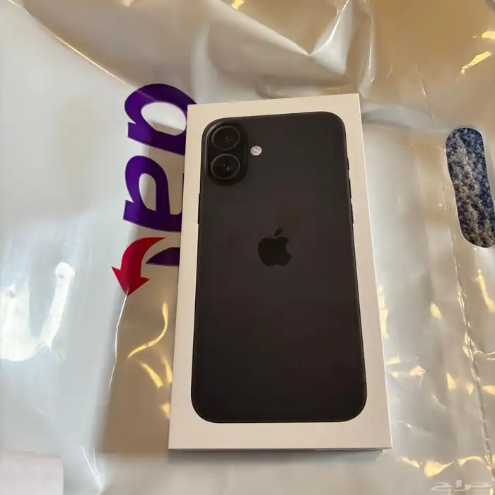 للبيع آيفون 16 بلس 256 قيقا لونه اسود 0