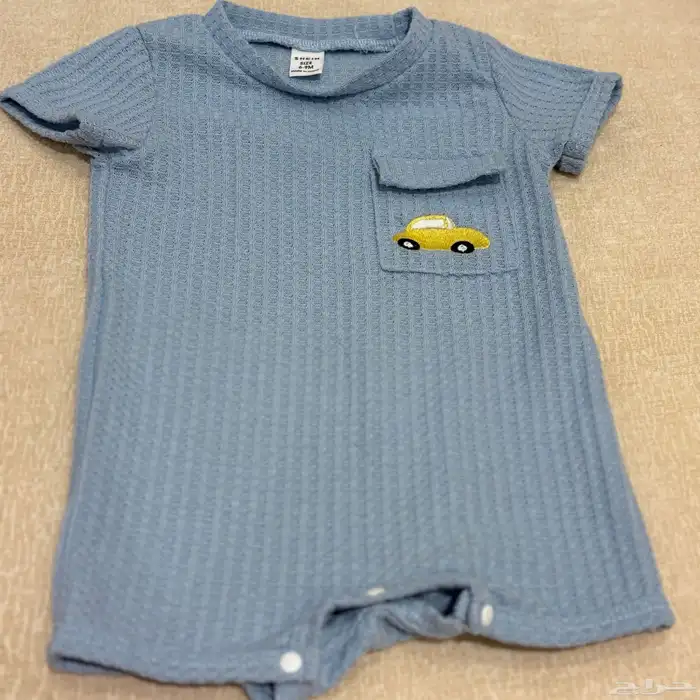 ملابس أطفال أولاد 0-6 شهور بعضها جديد وبعضها مستعمل نظيف. 22