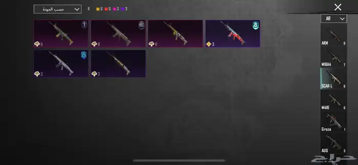 حساب ببجي 21