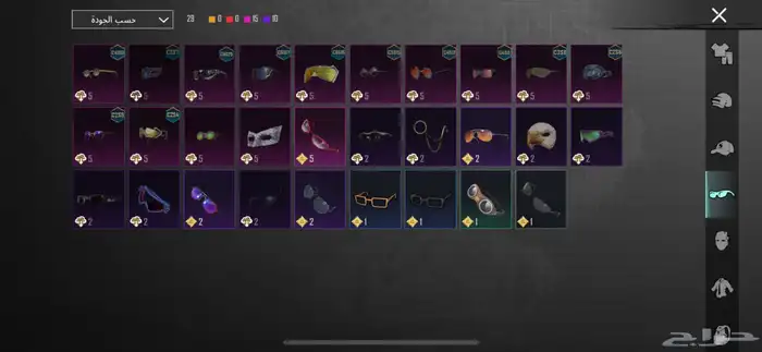 حساب ببجي 10