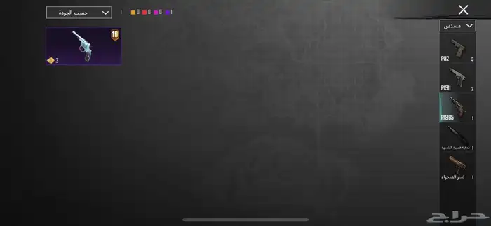 حساب ببجي 55