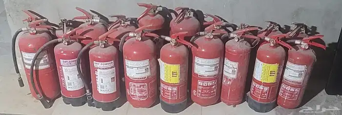 طفايات حريق للبيع 45 و 50 رس نظيف جدا جدا 2