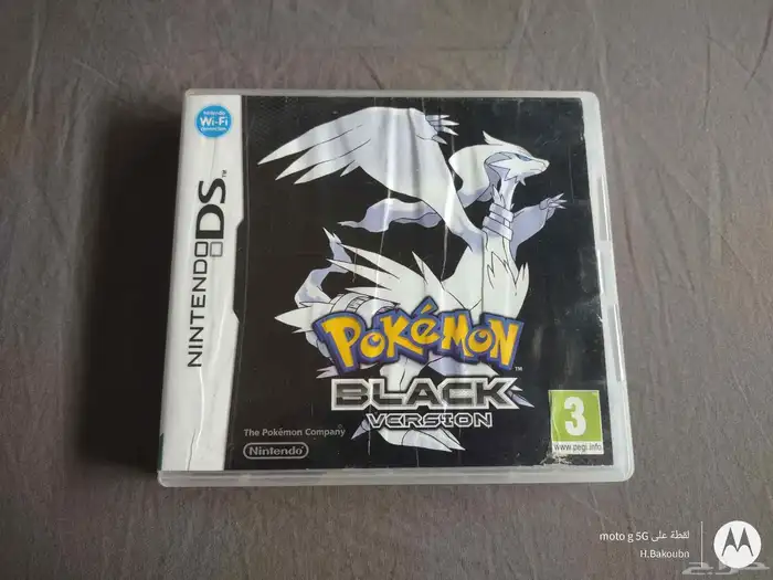 شريط Pokemon Black ds اصلي 0